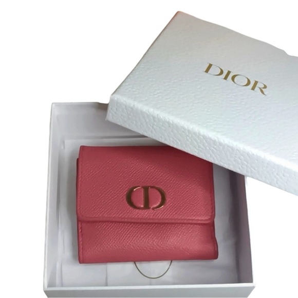 Christian Dior Pink Trifold Wallet - Picture 1 of 8